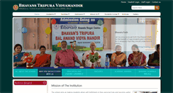 Desktop Screenshot of bhavanstripura.in